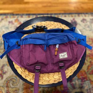 Herschel Supply Co. Eighteen Crossbody Bag Hip Pack - Purple/Blue